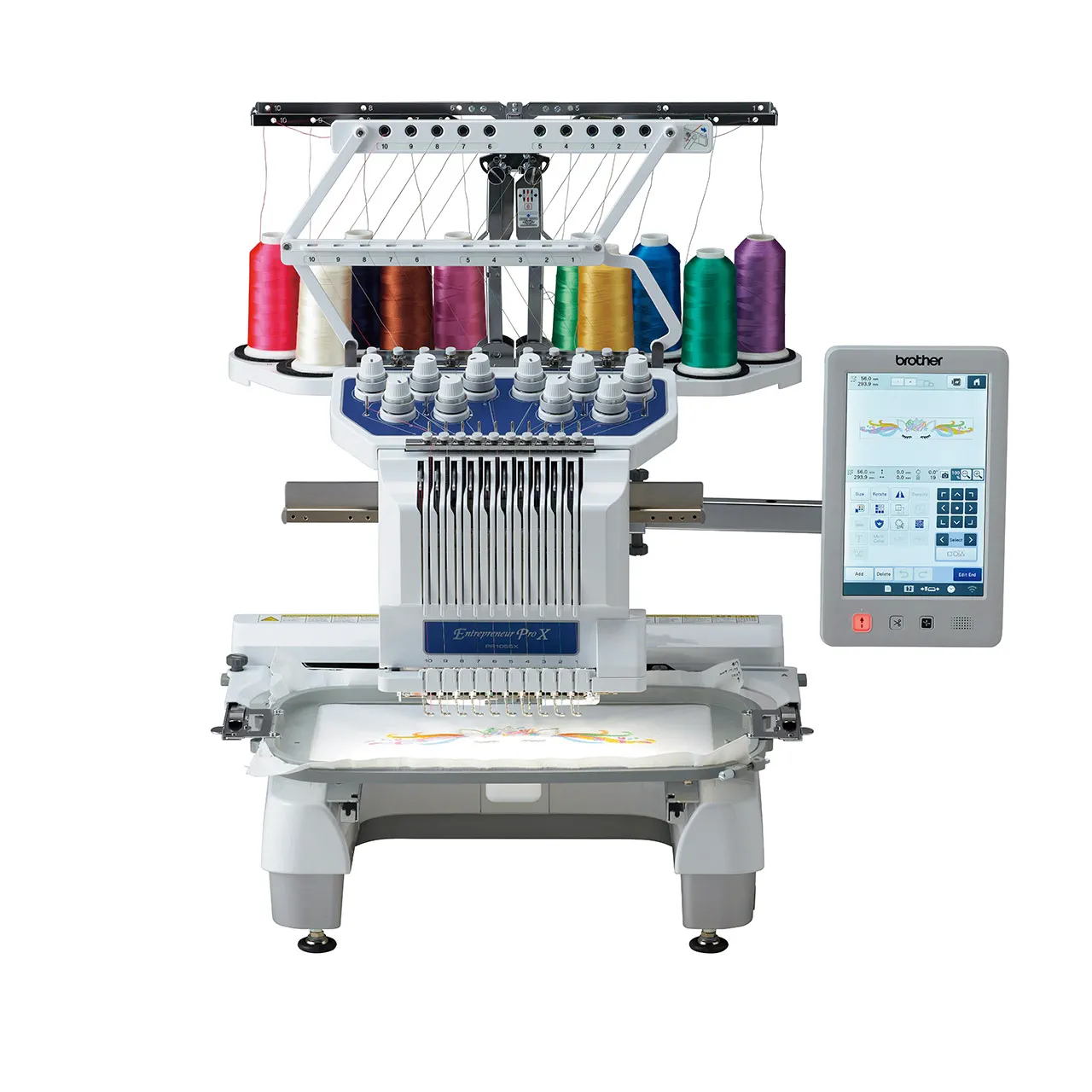 Brother PR1055X commercial embroidery machine (Entrepreneur ProX)