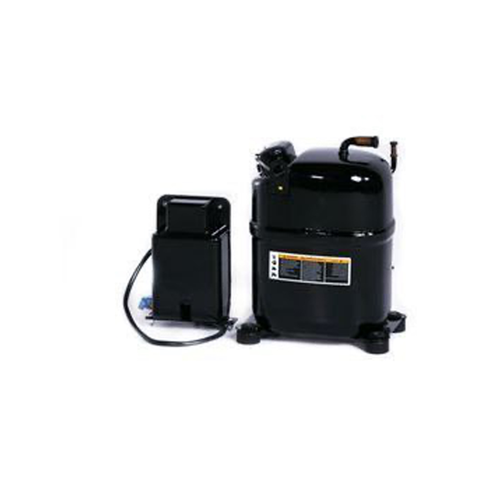 Compressor with external relay/overload box