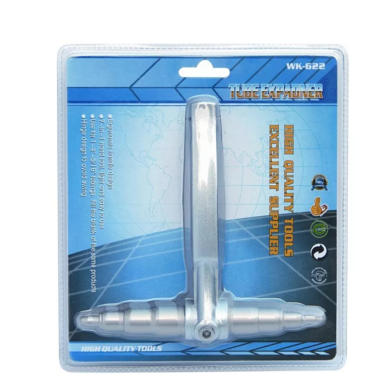 Tube expander tool, 7-in-1, model WK-622 (for 1/4"–5/16" tubing)