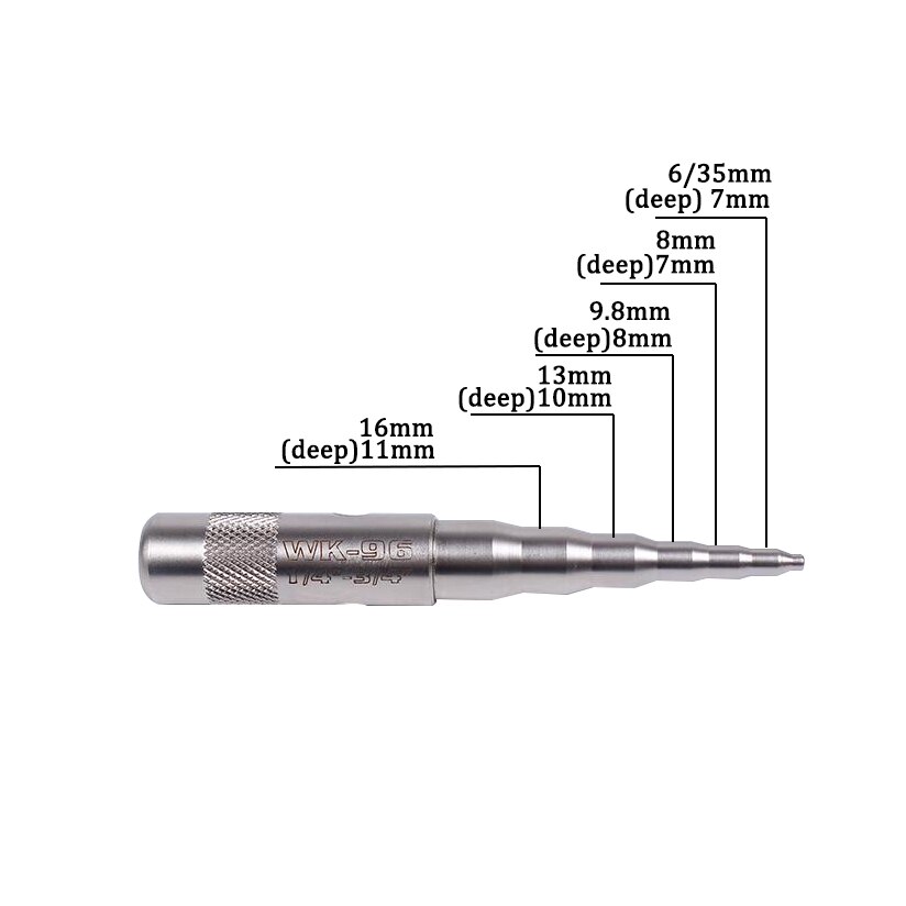 Manual tube expander (stepped, 1/4"–3/4"), model WK-96