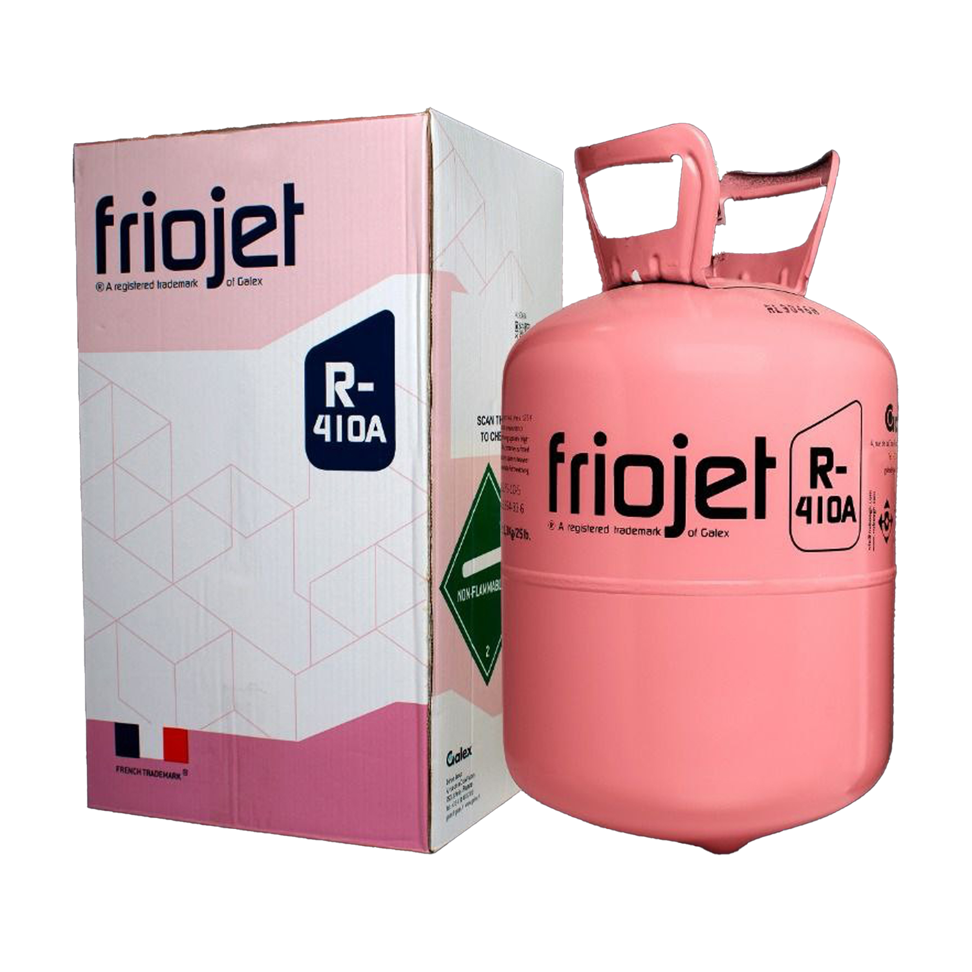 Friojet R-410A refrigerant gas, 11.3 kg bulk cylinder