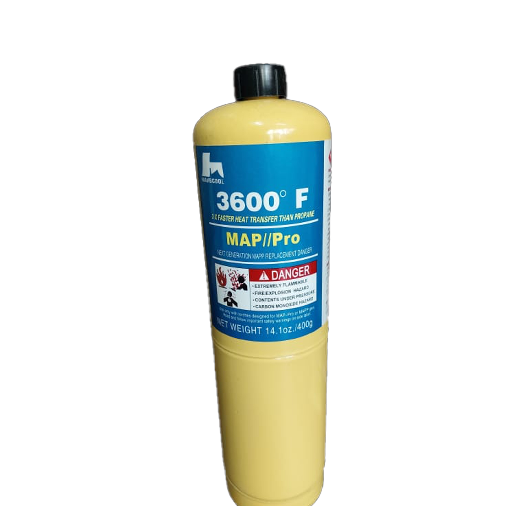 MAP-Pro brazing gas cylinder, 400g