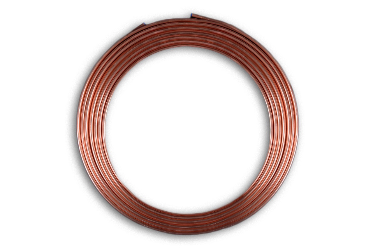 Copper tube coil (pancake coil)