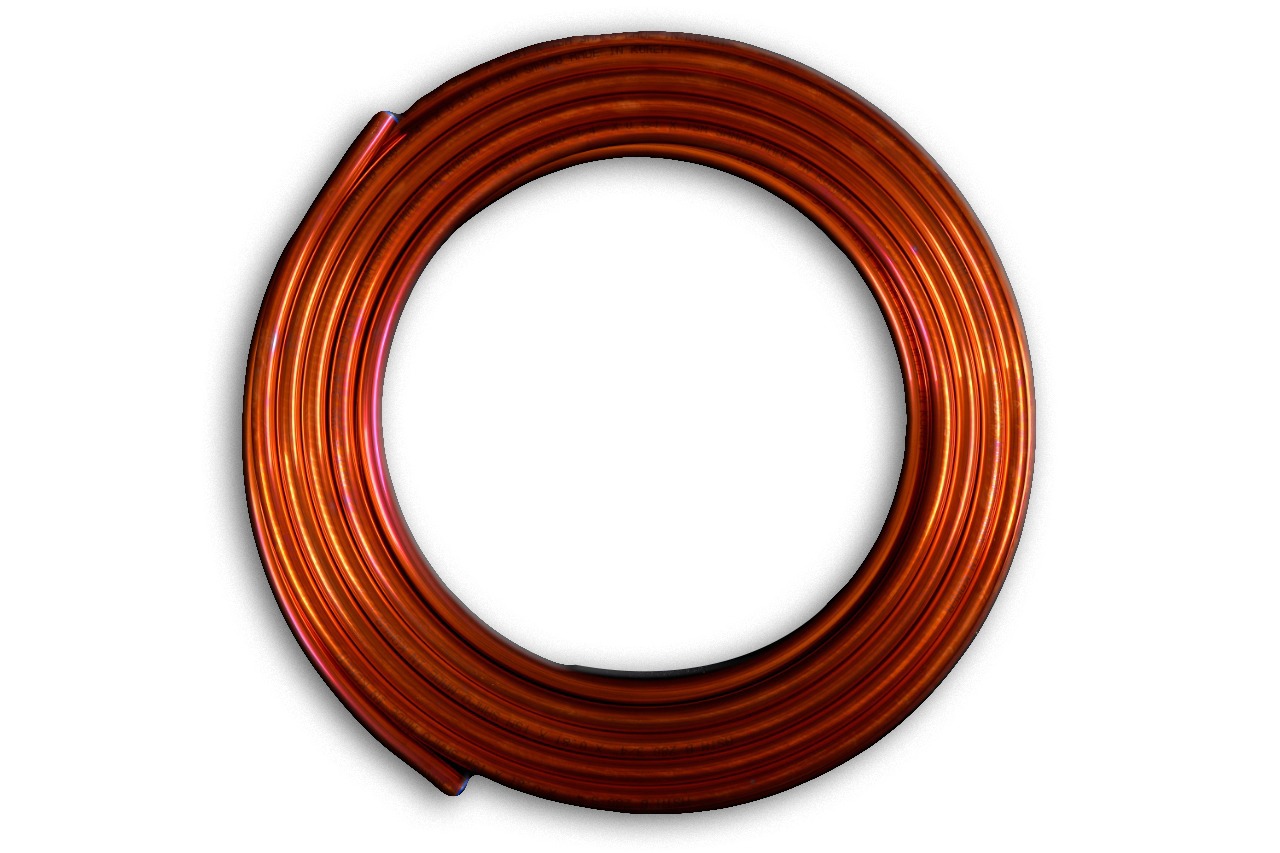 Copper tube coil (pancake coil)