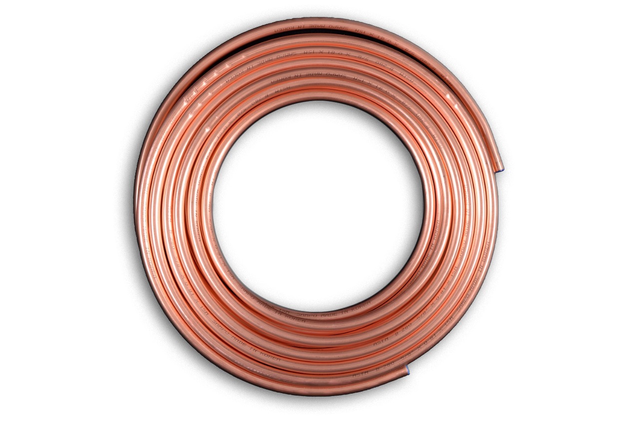 Copper tube coil (pancake coil)