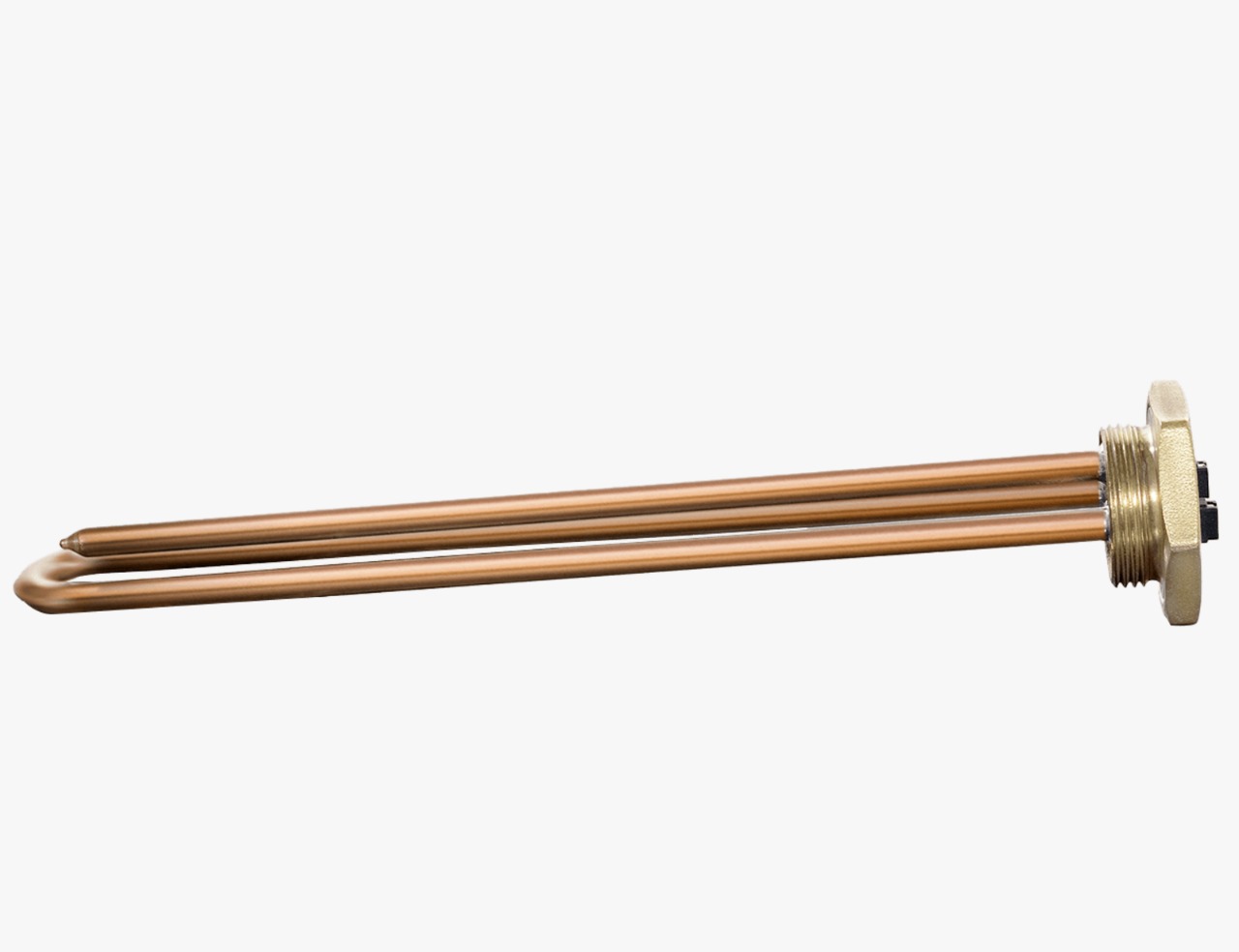 Screw-type immersion heating element (single-loop)