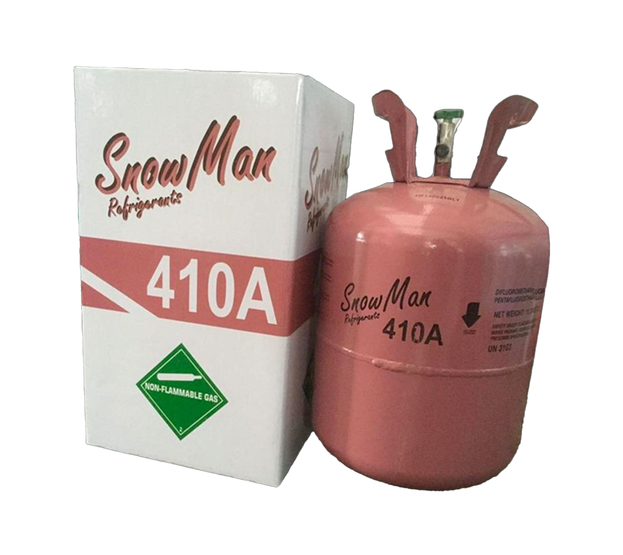 SnowMan R-410A Refrigerant Cylinder