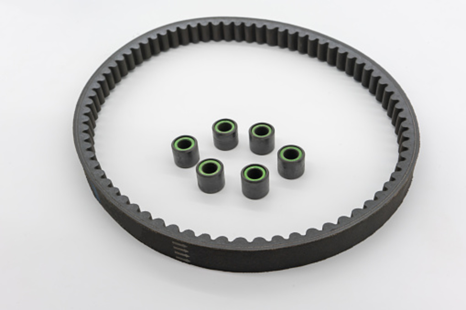 Motorcycle CVT Drive Belt & Roller Weight Set