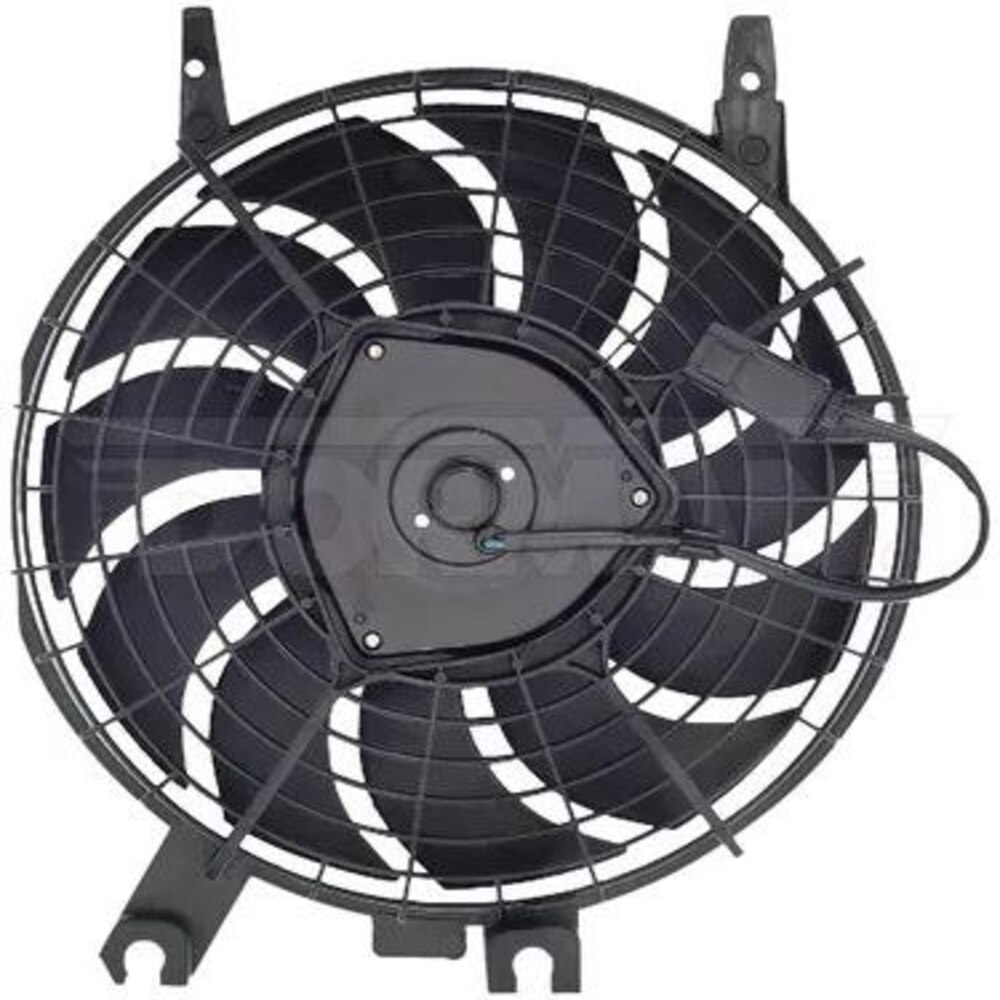 Car AC Condenser Cooling Fan Assembly