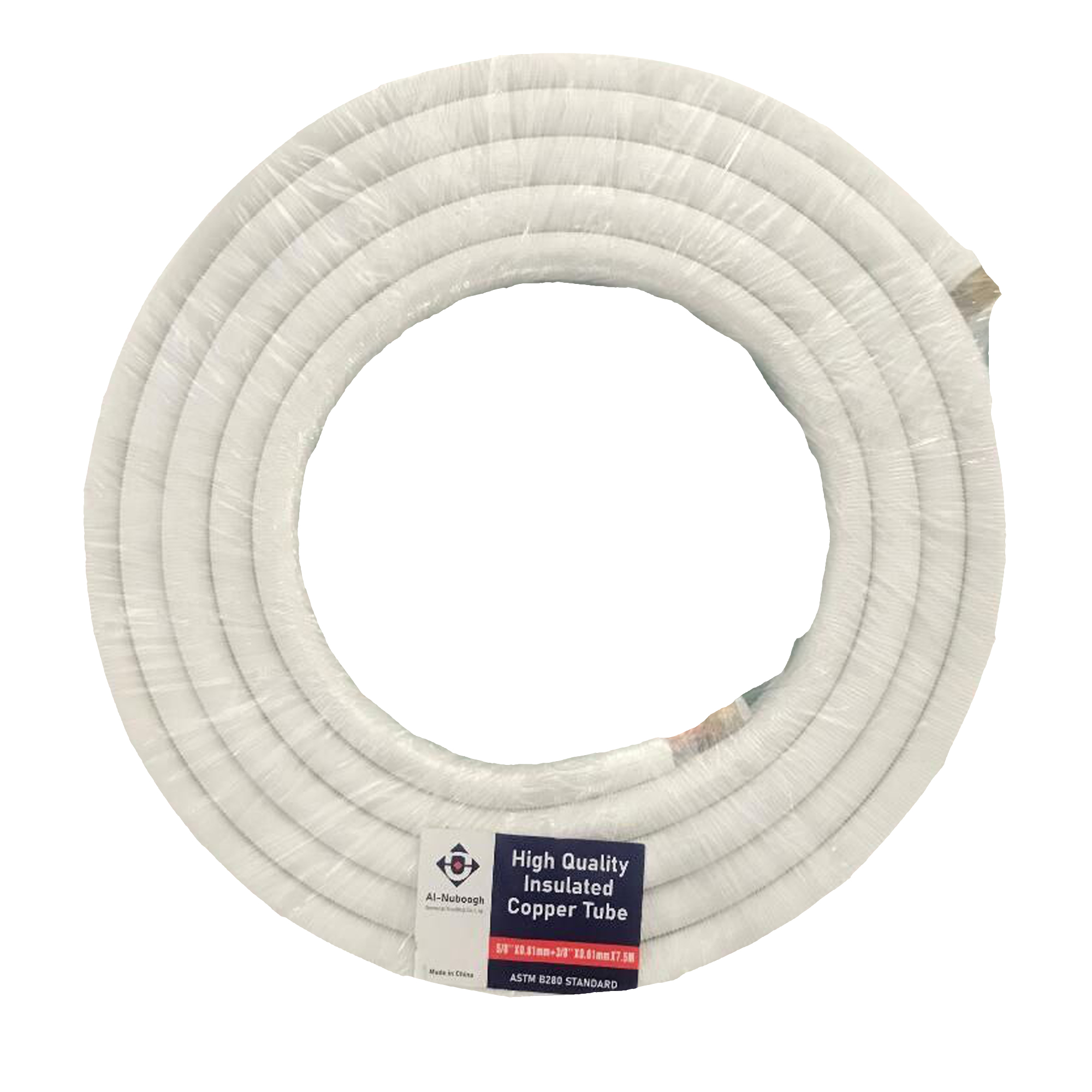 Al-Nuboogh Insulated Copper Tube (5/8"+3/8", 7.5m)